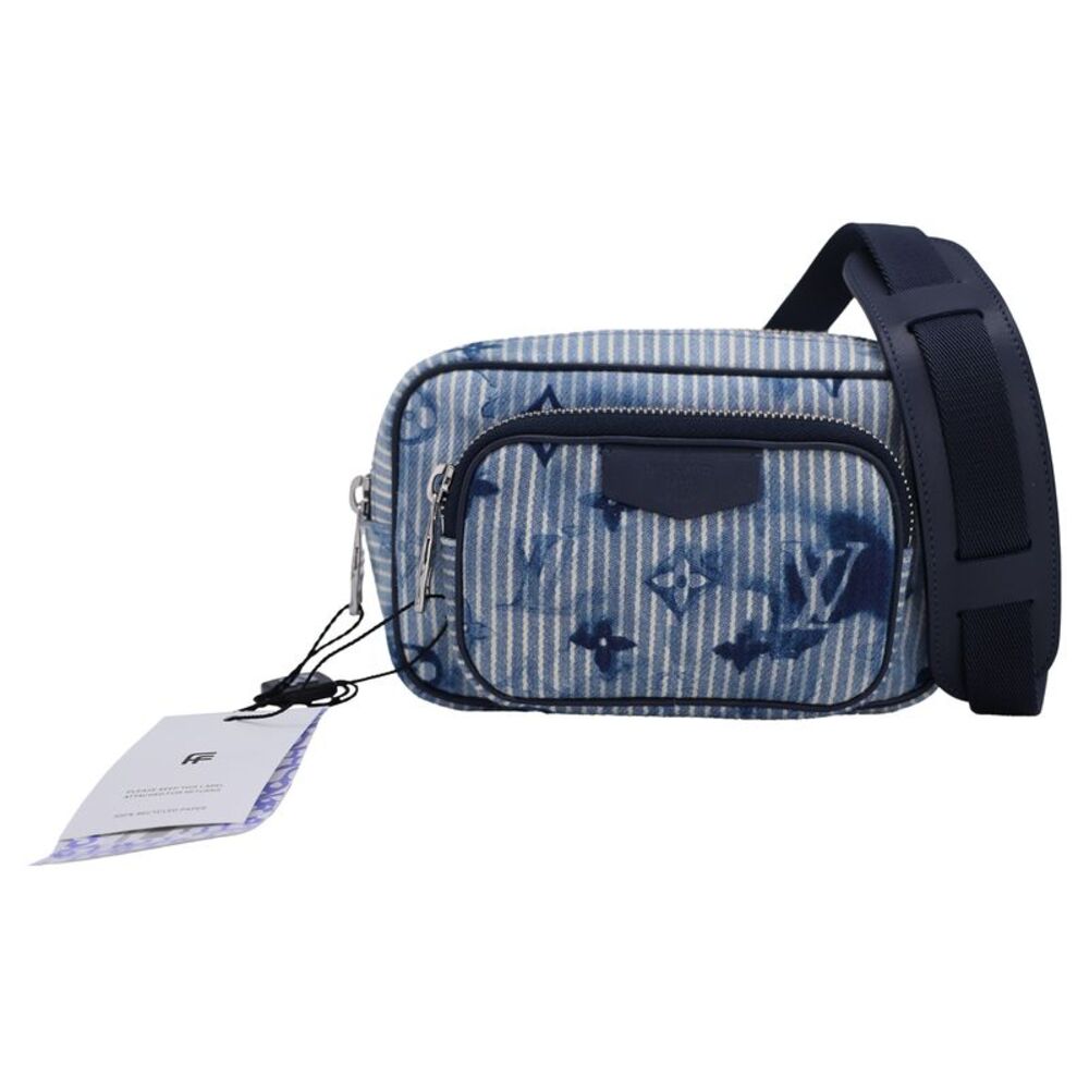 Louis Vuitton Monogram Watercolor Outdoor Pouch Bag in Blue Canvas